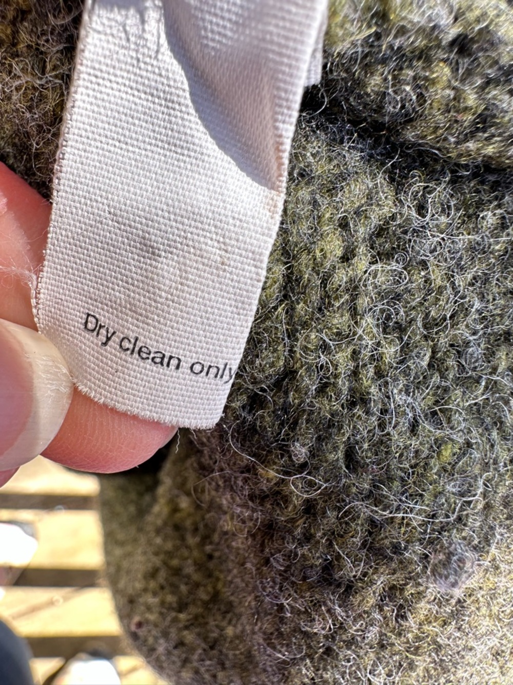 J. Crew green wool cardigan - Picture 8 of 8